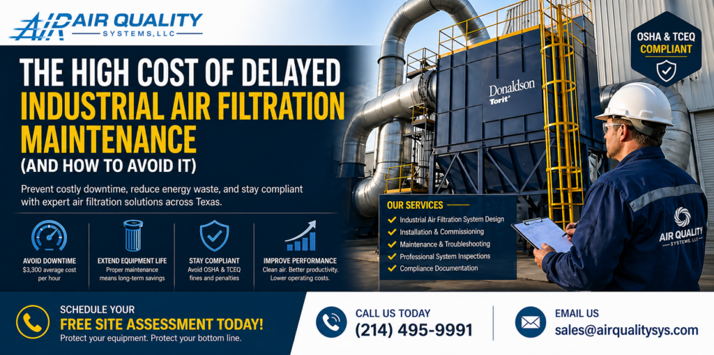 industrial air filtration system design in dallas